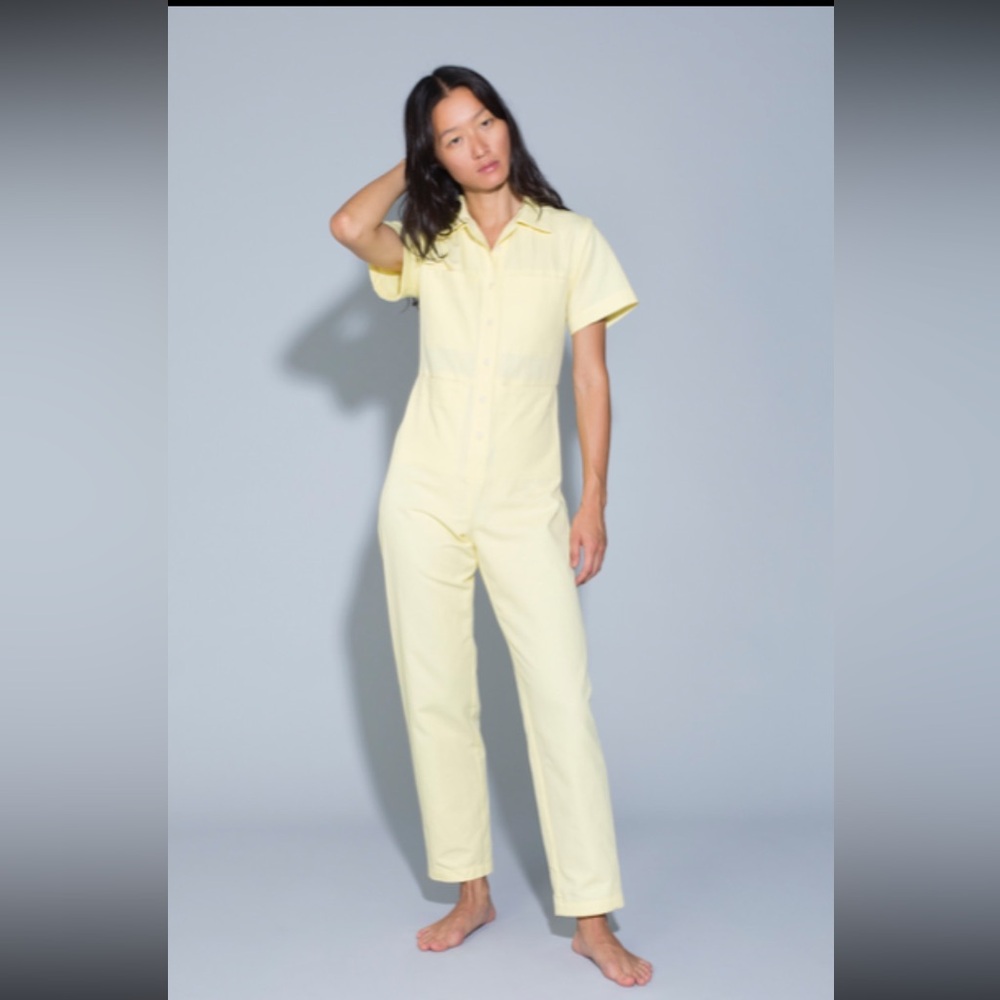 Ilana Kohn Tia Short Sleeve Coverall - Yellow 00P